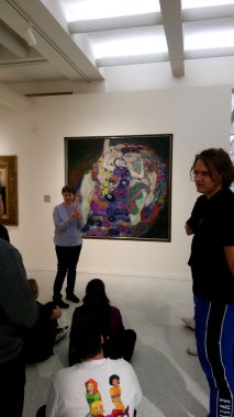 Žáci třetích ročníků navštívili unikátní uměleckou expozici ve Veletržním paláci 4-3