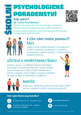 Školní soutěž na plakát ke školnímu psychologickému poradenství zná vítěze 1-1