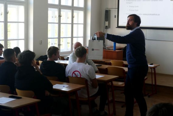 Motivační program Prokopa Diviše startuje na SPŠE dnem 18.10.2024 4-2