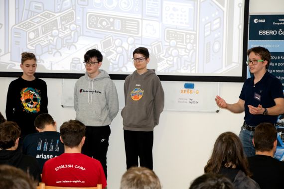 Soutěž AstroPi Hackathon 2024 Pardubice 6-2