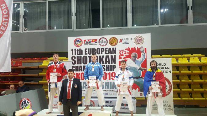 Úspěch na Mistrovství Evropy v karate 1-2