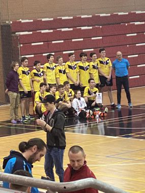 Stříbrní florbalisté 3-3
