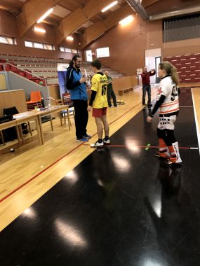 Stříbrní florbalisté 4-4