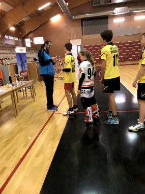 Stříbrní florbalisté 5-1