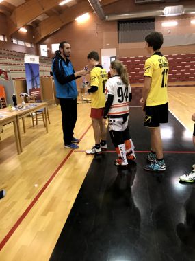 Stříbrní florbalisté 5-2